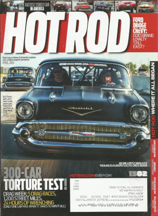 HOT ROD 2015 FEB - CABALLO II, HOT ROD DRAG WEEK, ENGINE MASTER FAT-FORD